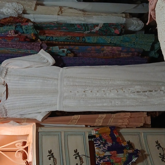 Spell Cream Backless Dress - Picture 2 of 5